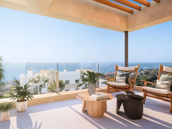 New apartments in Benalmadena with stunning sea views
